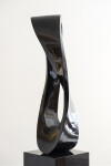 This contemporary sculpture in black marble is by Jeremy Guy. Image 26