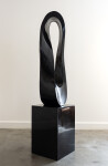 This contemporary sculpture in black marble is by Jeremy Guy. Image 21