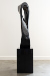 This contemporary sculpture in black marble is by Jeremy Guy. Image 23