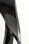 This contemporary sculpture in black marble is by Jeremy Guy. Image 11