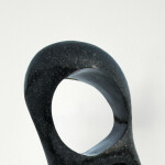 This contemporary abstract indoor sculpture is made from granite by Jeremy Guy. Image 4