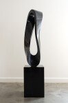 This contemporary sculpture in black marble is by Jeremy Guy. Image 19