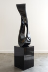 This contemporary sculpture in black marble is by Jeremy Guy. Image 25