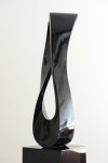 This contemporary sculpture in black marble is by Jeremy Guy. Image 18