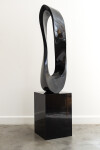 This contemporary sculpture in black marble is by Jeremy Guy. Image 14