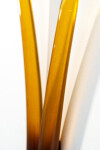 This amber glass wall sculpture is by John Paul Robinson. Image 12
