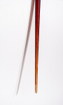 This red and orange glass wall sculpture is by John Paul Robinson. Image 10