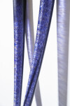 This contemporary blue glass wall sculpture is made by a Canadian artist. Image 7