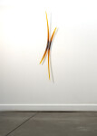 This amber glass wall sculpture is by John Paul Robinson. Image 9