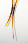 This amber glass wall sculpture is by John Paul Robinson. Image 4