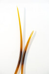 This amber glass wall sculpture is by John Paul Robinson. Image 18
