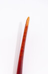 This red and orange glass wall sculpture is by John Paul Robinson. Image 7