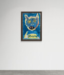 John Scott’s anti-war themed paintings are created in a graphic street art style. Image 3