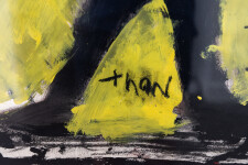 John Scott’s contemporary graphic paintings are reminiscent of street art. Image 9