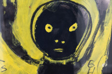 John Scott’s contemporary graphic paintings are reminiscent of street art. Image 8