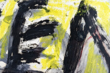 This contemporary acrylic painting is a graffiti-style portrait by John Scott. Image 12