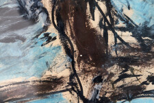 This street art style graphic acrylic painting is by John Scott. Image 12