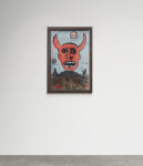 This graphic painting by John Scott deals with images associated with the devil and war. Image 3