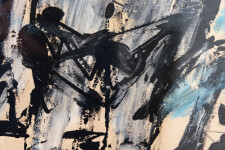 This street art style graphic acrylic painting is by John Scott. Image 11