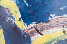 John Scott’s anti-war themed paintings are created in a graphic street art style. Image 7