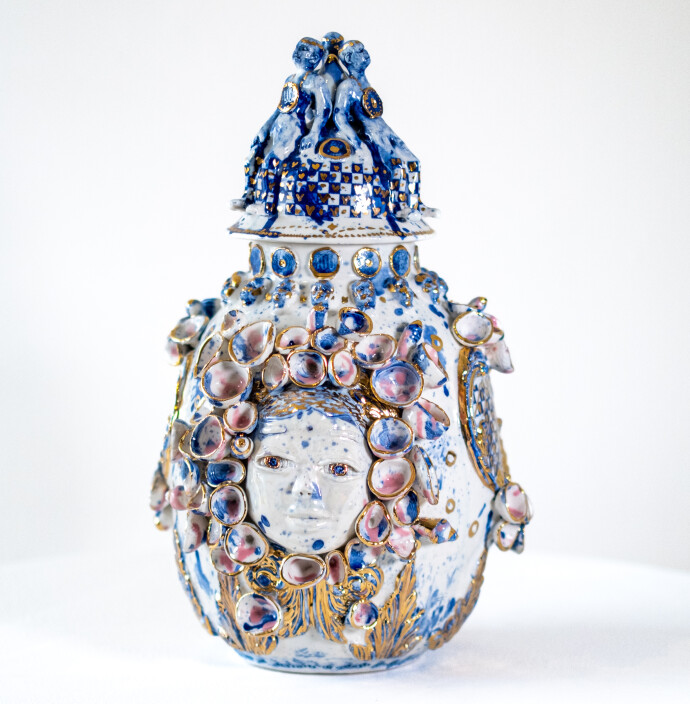 Porcelain Urn