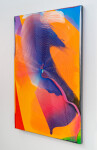 This large colourful abstract painting is by Joseph Drapell. Image 6