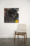 This deeply dramatic abstract painting is by the masterful Canadian expressionist Joseph Drapell. Image 3