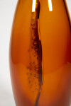 This modern glass amber vase by Julia Reimer is inspired by nature. Image 4