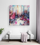 Toronto artist Julie Himel’s vividly colourful artwork offers a fresh and contemporary vision of ‘the landscape.’ Himel’s abstracts are ofte… Image 12