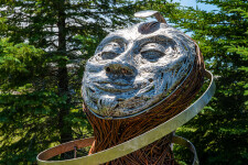 The Anatomy of Presence stands as a striking and contemplative human-scale sculpture, at once monumental and deeply intimate. Image 6