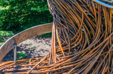 The Anatomy of Presence stands as a striking and contemplative human-scale sculpture, at once monumental and deeply intimate. Image 15