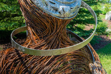 The Anatomy of Presence stands as a striking and contemplative human-scale sculpture, at once monumental and deeply intimate. Image 8
