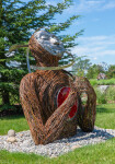 The Anatomy of Presence stands as a striking and contemplative human-scale sculpture, at once monumental and deeply intimate. Image 3