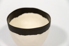 With her striking series of black and white vessels, Loren Kaplan has made an ancient art contemporary. Image 4