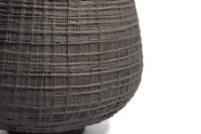 This exquisitely detailed basalt clay vessel was created by Loren Kaplan. Image 5