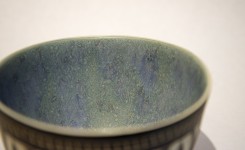 Engraved Bowl With Blue No2 Image 2