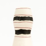 At once elegant and striking in their design, these porcelain vessels were created by Loren Kaplan. Image 2