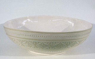 Engraved Wide Bowl