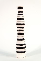 Striped Porcelain Totem Vessel No.2