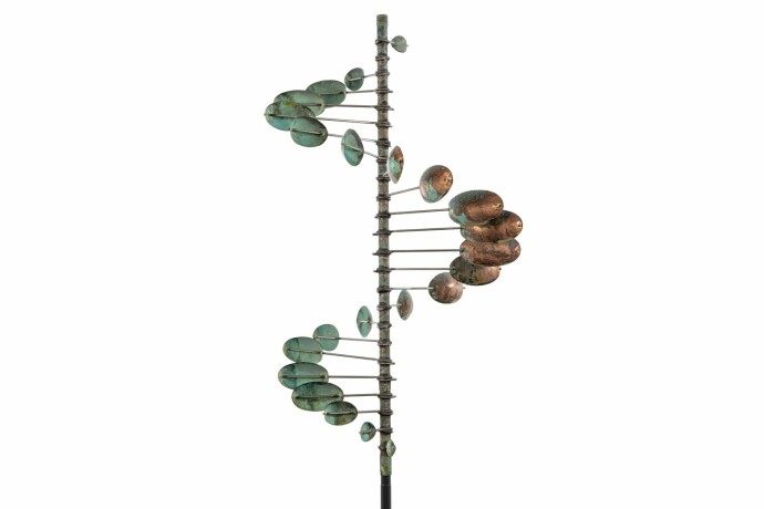 The uniquely magical kinetic sculptures of American artist Lyman Whitaker translate an unseen force of nature—the wind into a visible, grace…