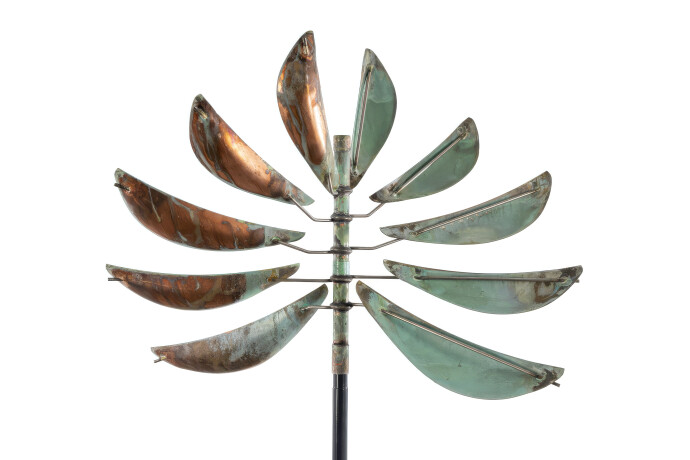 The uniquely magical kinetic sculptures of American artist Lyman Whitaker translate an unseen force of nature—the wind into a visible, grace…