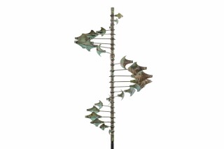The uniquely magical kinetic sculptures of American artist Lyman Whitaker translate an unseen force of nature—the wind into a visible, grace…