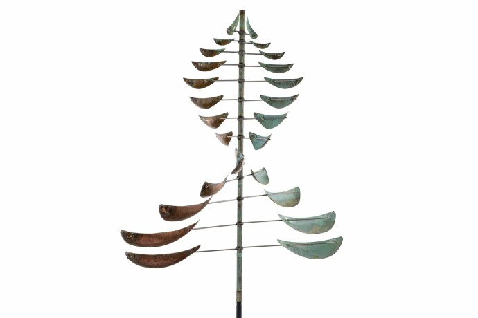 The uniquely magical kinetic sculptures of American artist Lyman Whitaker translate an unseen force of nature—the wind into a visible, grace…