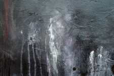 Darkness prevails in this moody acrylic painting by Toronto contemporary artist Lynne Fernie. Image 6