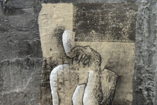 This contemporary figurative painting of a nude female is by an Asian artist. Image 8