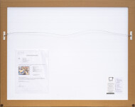 This contemporary abstract painting on paper is from iconic artist Marcelle Ferron. Image 11