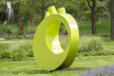 This evocative contemporary outdoor sculpture was hand forged by Marie-Ève Fréchette. Image 5