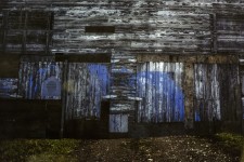 A moonlit barn glows in this emotive c-print by Mark Bartkiw. Image 6