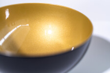 Singing Bowl Gold Shimmer - Medium Image 7