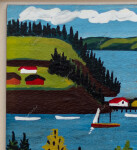 This folk art painting is by Nova Scotia’s Maud Lewis. Image 8